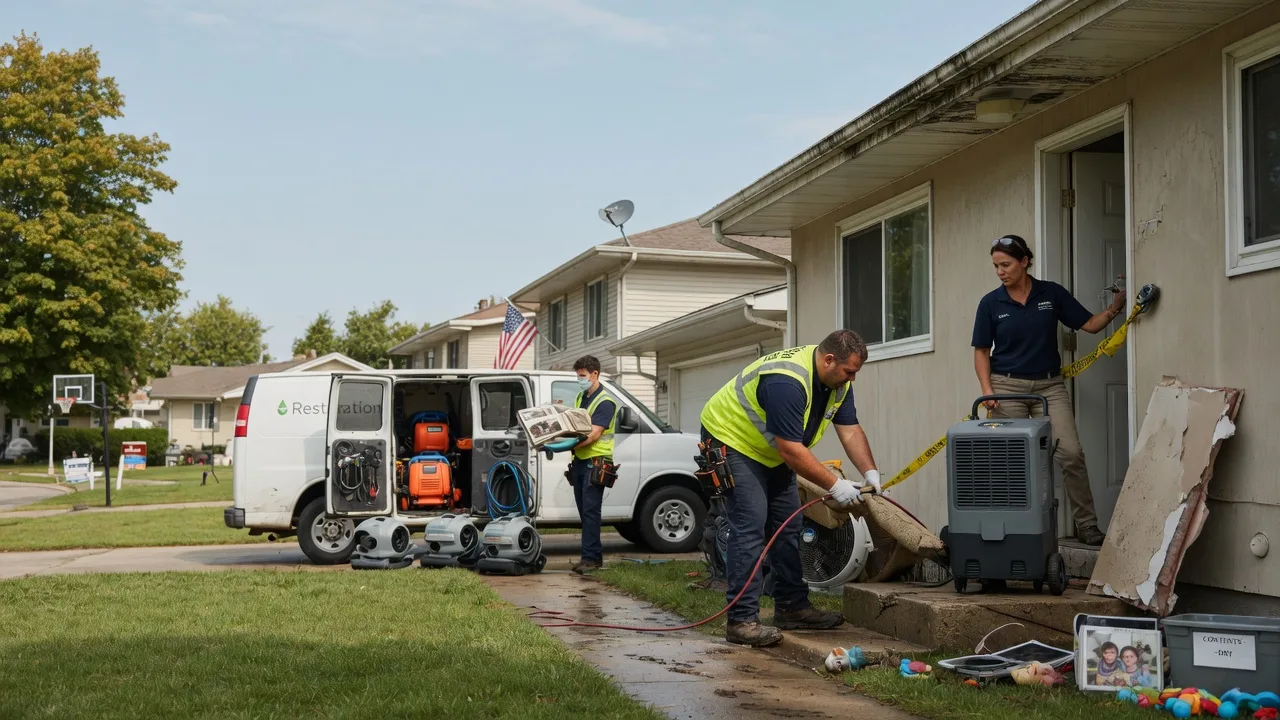 Water Damage Restoration in Worthington, IN near me